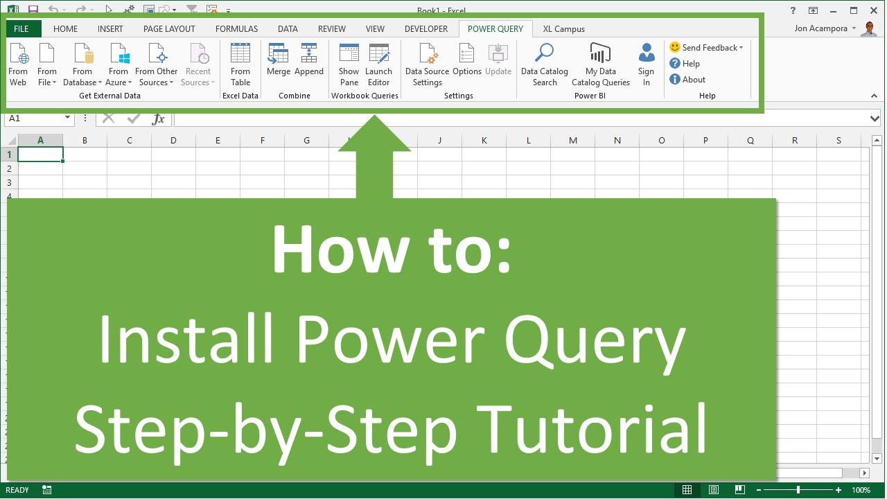 Get Power Query For Excel 2016 Mac
